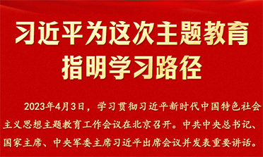 习近平为这次主题教育指明学习路径