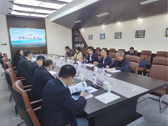 保定市生态环境局局长赵强一行赴中国地质调研