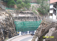 香港沙田、九龙及葵青防山泥倾泻工程 